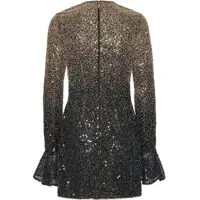 Rochii casual Dama - Rochii casual ROTATE Birger Christensen Mini Dress With Sequins GREY Femei (BM 19628474) - B-mall.ro