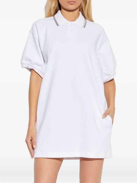 Tricouri Polo Alexander Wang Miniabito Polo WHITE Femei (BM 19628519) 3