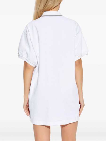 Tricouri Polo Alexander Wang Miniabito Polo WHITE Femei (BM 19628519) 4