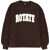 ROTATE Birger Christensen Sweatshirt With Logo BROWN
