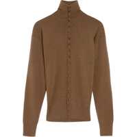 Cardigane Wool High Collar Cardigan Femei