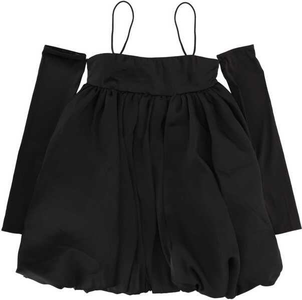 Rochii casual ROTATE Birger Christensen Mini Bubble Dress BLACK Femei (BM 19628552) 1