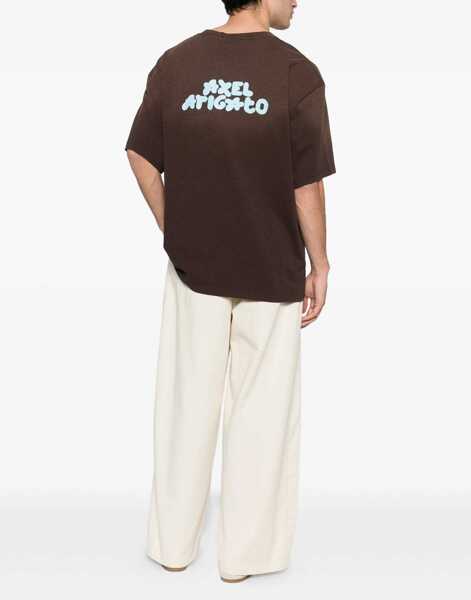 Tricouri AXEL ARIGATO Bubble Reverse T-shirt DARK BROWN Barbati (BM 19628690) 2