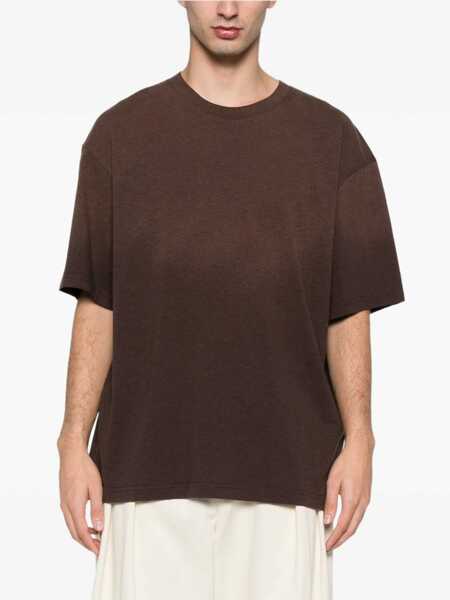 Tricouri AXEL ARIGATO Bubble Reverse T-shirt DARK BROWN Barbati (BM 19628690) 3