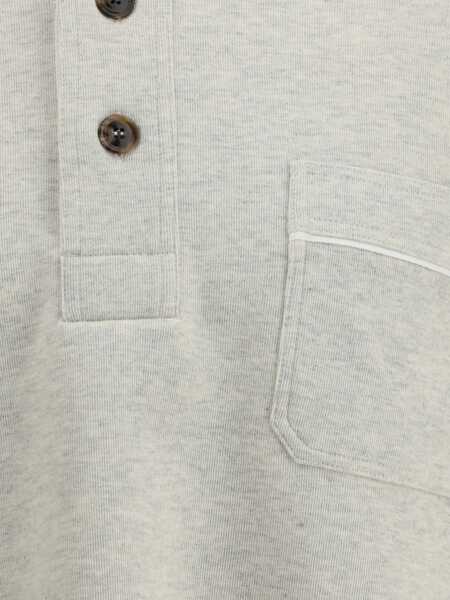 Pulovere casual Tom Ford Cotton Sweatshirt with a partial front button closure MOON Barbati (BM 19628693) 3