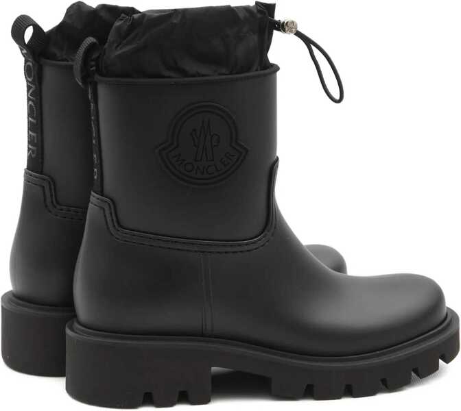 Incaltaminte Moncler Kickstream Rain Boots BLACK Femei (BM 19628696) 3
