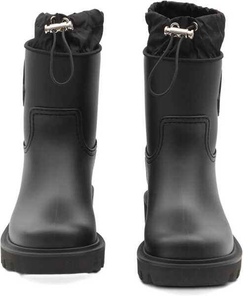 Incaltaminte Moncler Kickstream Rain Boots BLACK Femei (BM 19628696) 4