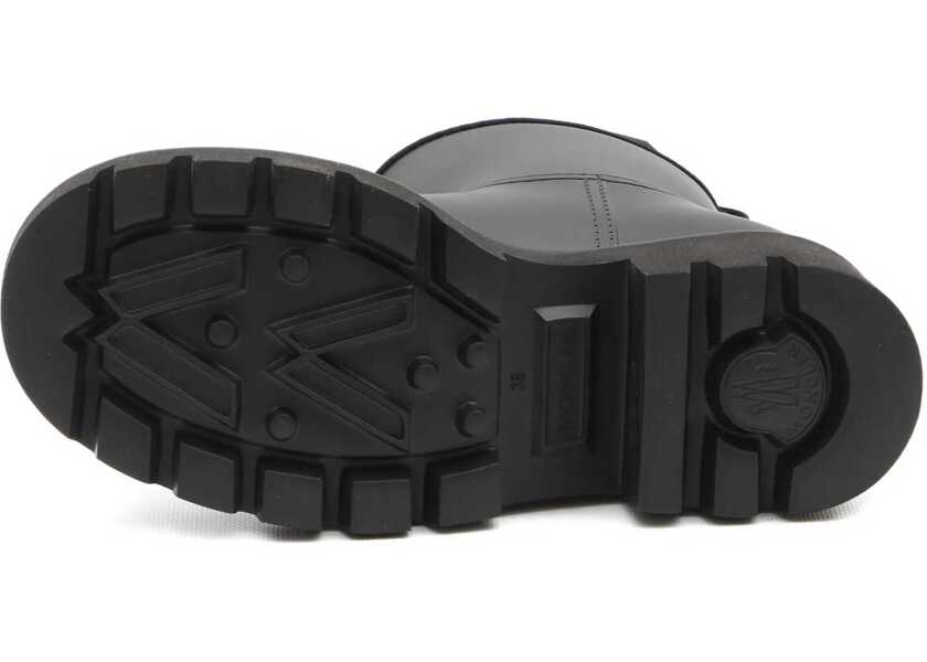 Incaltaminte Moncler Kickstream Rain Boots BLACK Femei (BM 19628696) 5