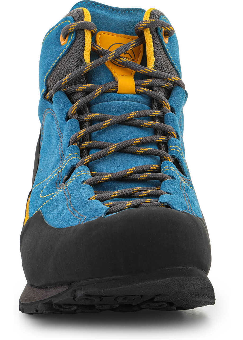 Incaltaminte trekking La Sportiva BOULDER X MID GTX BLUE/YELLOW Blue Barbati (BM 19628723) 2