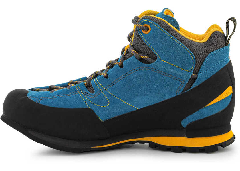 Incaltaminte trekking La Sportiva BOULDER X MID GTX BLUE/YELLOW Blue Barbati (BM 19628723) 3