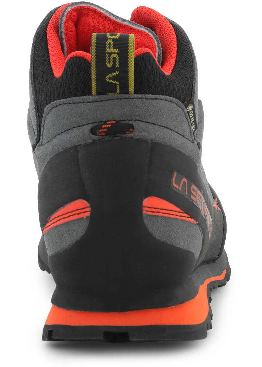 Incaltaminte trekking La Sportiva BOULDER X MID GTX CARBON/FLAME Grey Barbati (BM 19628726) 6