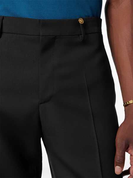 Pantaloni casual Versace Formal wool Trousers BLACK Barbati (BM 19628744) 5