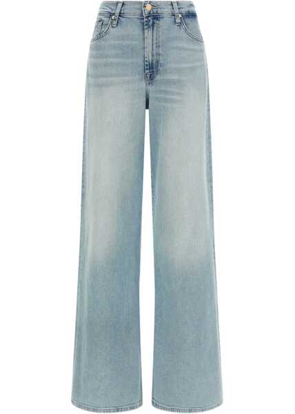 Blugi 7 For All Mankind Lotta Wide-Leg Jeans FROZEN Femei (BM 19628750) 1