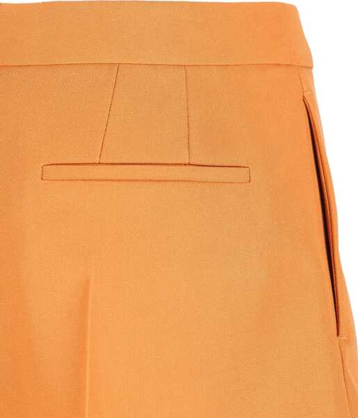 Pantaloni scurti Fendi Grain de Poudre wool Shorts RHUM-26 Femei (BM 19628765) 3