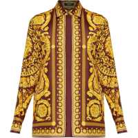 Camasi casual Printed silk Shirt Femei