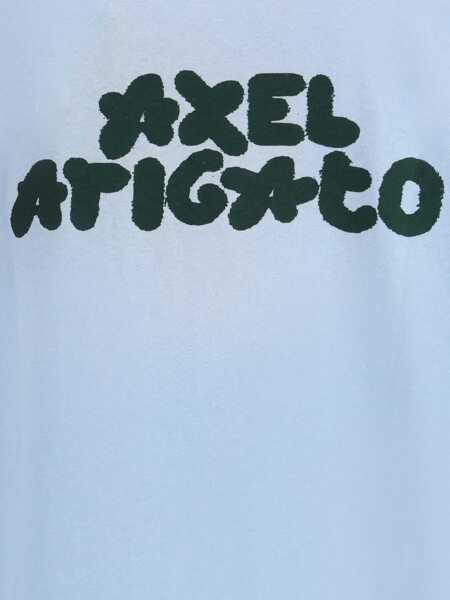 Tricouri AXEL ARIGATO Bubble Reverse T-shirt STERLING BLUE Barbati (BM 19628777) 3