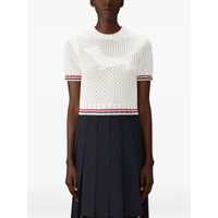 Tricouri Dama - Tricouri Thom Browne Hector T-shirt WHITE Femei (BM 19628780) - B-mall.ro