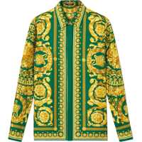 Camasi casual Printed silk Shirt Femei