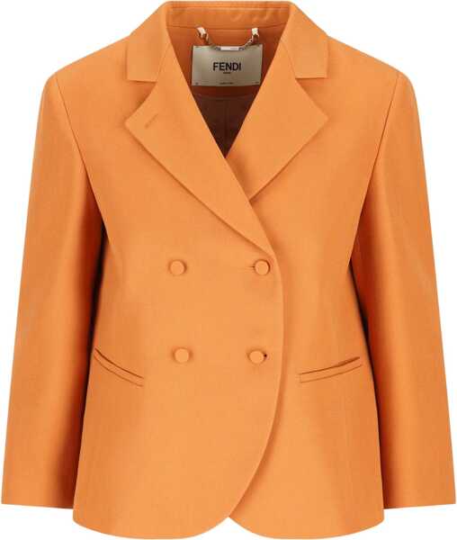 Sacouri Fendi Grain De Poudre wool Blazer RHUM-26 Femei (BM 19628819) 1