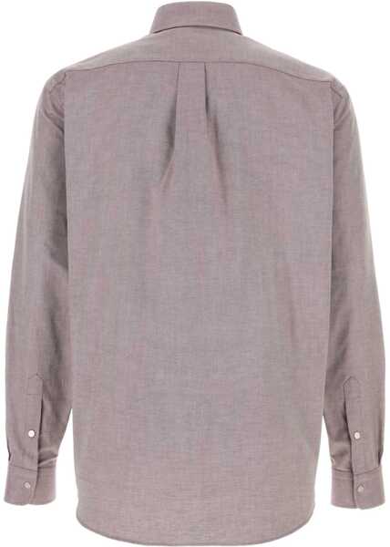 Camasi casual Fendi Oxford cotton Shirt BURGUNDY Barbati (BM 19628822) 2