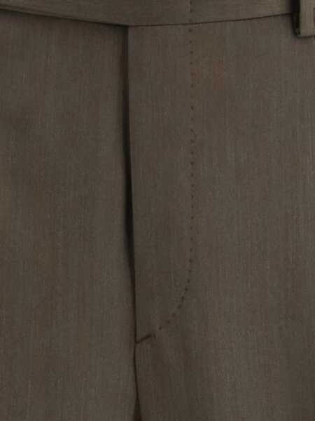 Pantaloni casual BRIONI Capri Trousers KAKI Barbati (BM 19628837) 3