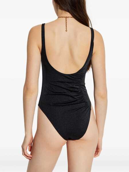 Lenjerie intima Versace Medusa 95 Gathered Swimsuit BLACK Femei (BM 19628840) 4