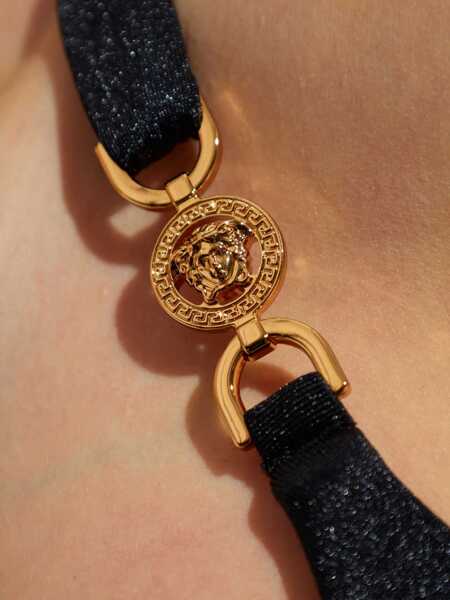 Lenjerie intima Versace Medusa 95 Gathered Swimsuit BLACK Femei (BM 19628840) 5