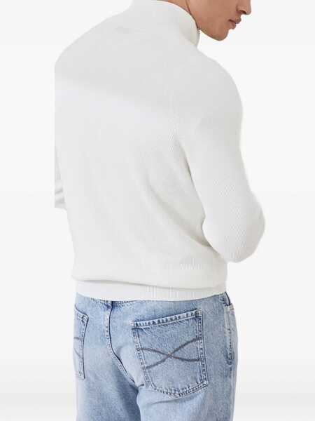 Pulovere Brunello Cucinelli Cotton Sweater with a high neckline 27232719 Barbati (BM 19628843) 4