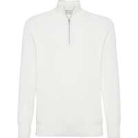 Pulovere Cotton Sweater with a high neckline Barbati