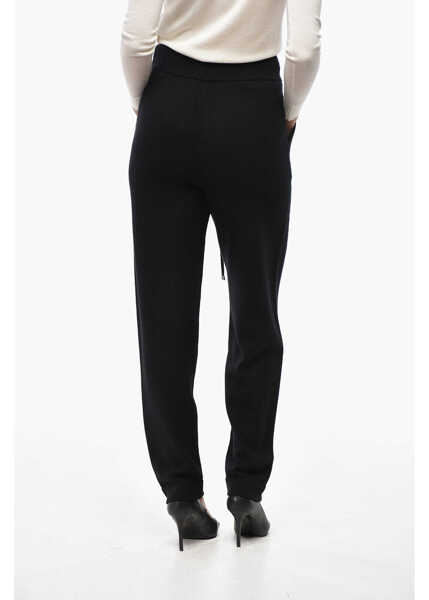 Pantaloni casual Max Mara S Max Mara Cashmere Blend Opera Pants Black Femei (BM 19628927) 2