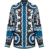 Camasi casual Versace Regular-fit printed silk twill Shirt