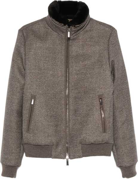 Geci de iarna Moorer Moorer hybrid Bomber TAUPE Barbati (BM 19635833) 1