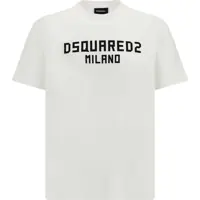 Tricouri T-shirt with “Dsquared2 Milano” logo printed Barbati