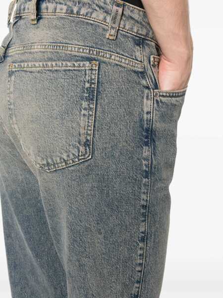 Blugi REPRESENT R2 Straight Leg Jeans BLUE CREAM Barbati (BM 19635839) 5