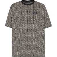 Tricouri Jacquard T-shirt with PB labyrinth monogram Barbati