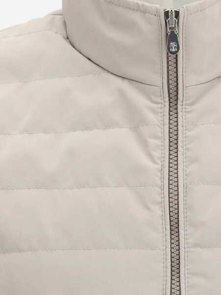 Geci de iarna Brunello Cucinelli Quilted Vest Jacket BROWN FREDDOPANAMA Barbati (BM 19635857) 3