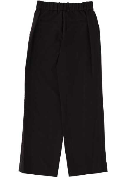 Pantaloni casual STAUD Pants Jerome BLACK Femei (BM 19635869) 2