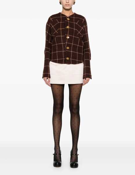 Sacouri office Vivienne Westwood Pourpoint Jacket BROWN Femei (BM 19635872) 3