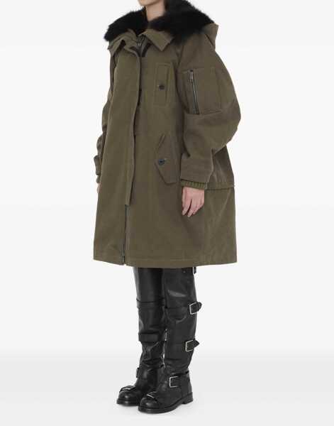 Geci Parka Dolce & Gabbana Cotton Parka GREEN Femei (BM 19635887) 2