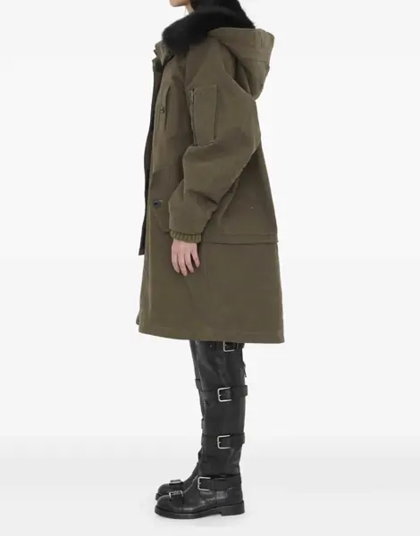 Geci Parka Dolce & Gabbana Cotton Parka GREEN Femei (BM 19635887) 3