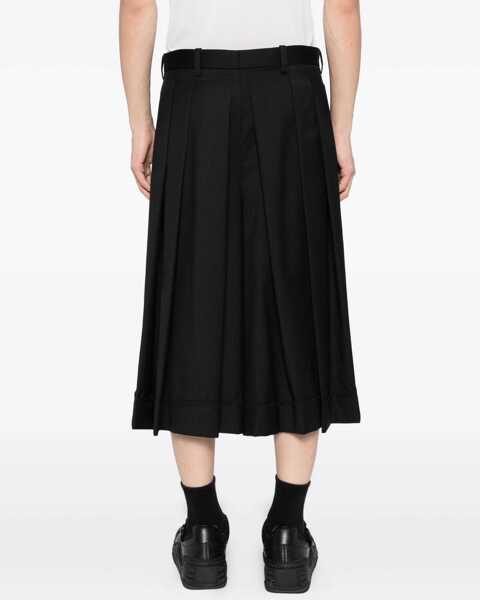 Fuste casual Vivienne Westwood Midi Skirt Culottes BLACK Femei (BM 19635893) 4