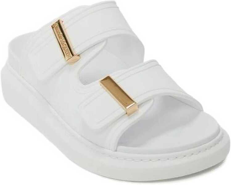 Sandale Alexander McQueen Oversize Hybrid Sandal IVORY Femei (BM 19635896) 2