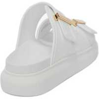 Sandale Dama - Sandale Alexander McQueen Oversize Hybrid Sandal IVORY Femei (BM 19635896) - B-mall.ro