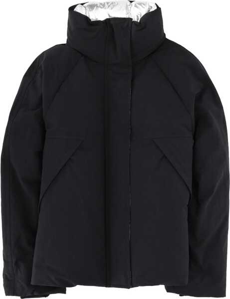 Trenciuri Laminar Crinkle Metallic Jacket BLACK Femei (BM 19635899) 1