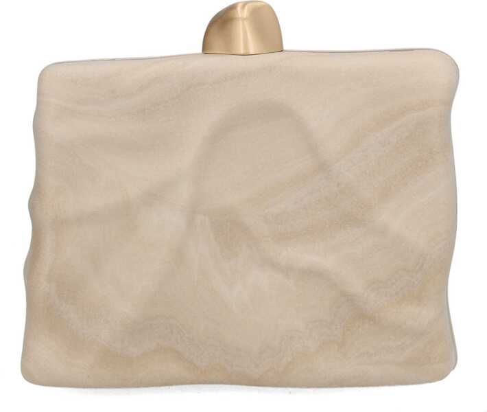 Genti mini CULT GAIA Clutch Flyn IVORY Femei (BM 19635959) 3