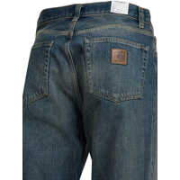 Blugi drepti pentru Barbati - Blugi drepti Carhartt Aaron Jeans Blue Barbati (BM 19635963) - B-mall.ro