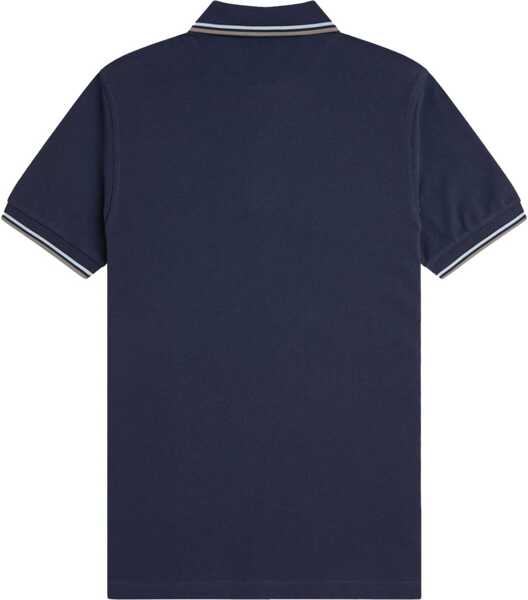 Tricouri Polo Fred Perry Polo With Logo BLUE Barbati (BM 19637408) 2