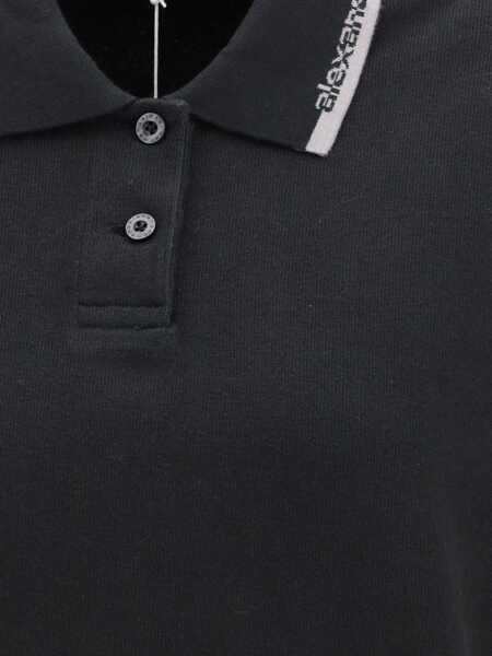 Tricouri Polo Alexander Wang Miniabito Polo BLACK Femei (BM 19637417) 5