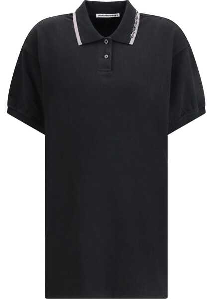 Tricouri Polo Alexander Wang Miniabito Polo BLACK Femei (BM 19637417) 1