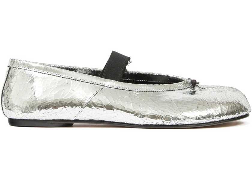 Balerini Maison Margiela Mule Tabi Shoe SILVER Femei (BM 19637438) 1